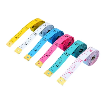 Bulk 150cm Sewing Tape Measure Colorful Dual Scale Portable Tailor Supply