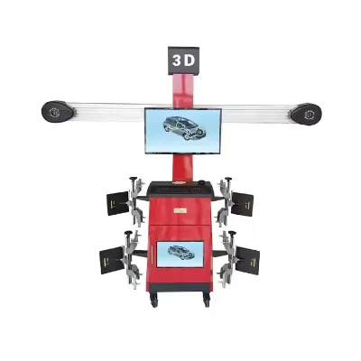 Multi-Language 3D Wheel Aligner with Easy Calibration Tools