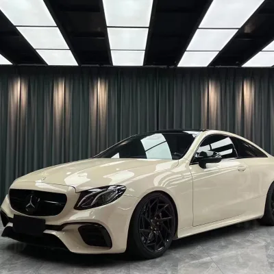 Khaki Milan Luxury Sports Waterproof Full Body Custom PVC Car Wrap for Car Styling