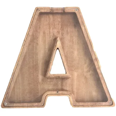 Wooden Money Bank Kids' Piggy Bank with ATM Design for Money Saving