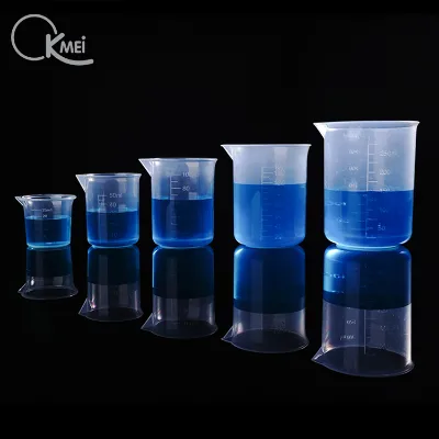 Manufacturer's Stock 25ml- 1000ml PP Beaker Without Handle