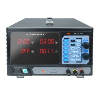 Rek RK-P Series DC Stabilized Power Supply Customizable Via OBM/OEM/ODM 6000W RK-3020P Voltage 0-30V Current 0-20A 1 Year