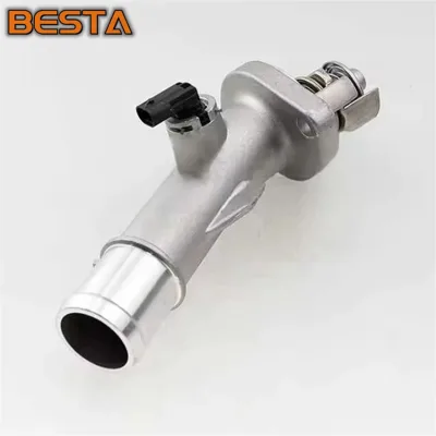 255002E080 25500 - 2E080 Coolant Thermostat Housing and Sensor  Suitable for Modern Elantra Kona Kia Forte Seltos