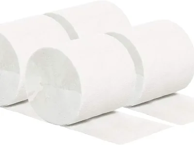 We Moment White Crepe Paper Streamers 1.8 Inch Widening 6 Rolls 82 Feet Per Roll Valentine's Day Birthday Wedding Festival Party