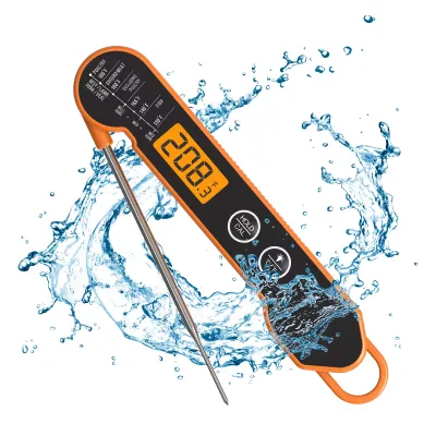 Digital Instant Read Kitchen Candy LCD Thermometer Meat Thermometer for Grilling Waterproof Oil Fry Candy