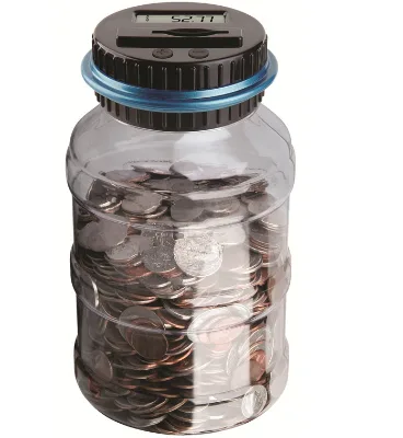 Electronic counting change coin piggy bank piggy bank smart piggy bank
