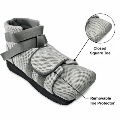Orthopedic Hallux Valgus Support Footwear - Protective Tall Enclosed Walking Splint for Toe Protection