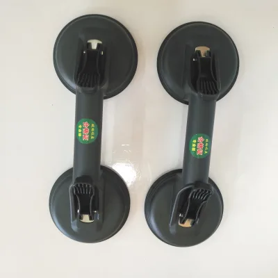 Air Pump Vacuum Suction Cups TPR Material Handle-Type Industrial Grade Powerful Heavy-Duty for Construction Use Glass Lifter