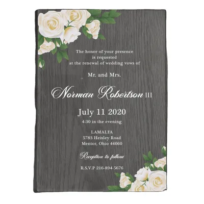 Wholesale ACRYL INVIT CARD Design Laser Cut Printed Blank Acrylic Wedding Invitation Card with Printing