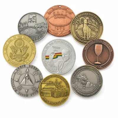 Commemorative Coin with Custom Name Engraved Gift for Friend Family