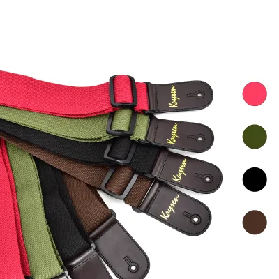 Guitar Straps Custom Accessory High End Padded Guitar Belt 100% Soft Cotton Shoulder Strap for Guitars