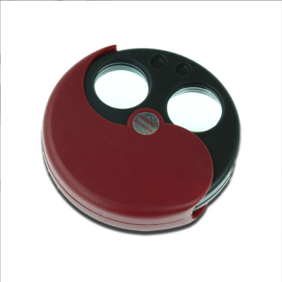 Disc Shape Eight Magnification Pocket Magnifying Glass