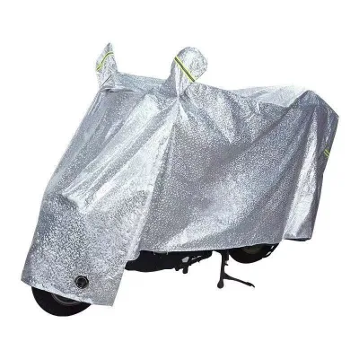 All Seasons Three-Layer Outdoor Waterproof Motorcycle Cover | Reflective UV-Protection Dust Rain Proof for Electric Bike Bicycle