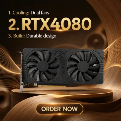 Wholesale RTX4080 Laptop NS Custom Desktop GPU 12GB GDDR6 Dual Fan PCIe3.0 X16 Non Standard Gaming Graphics Card Bulk