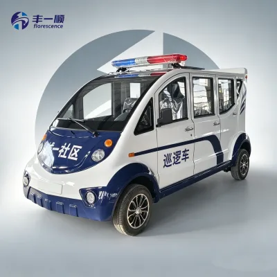 2026 Newest Model 2-Row 5-Seat Electric Patrol Vehicle Doors 48V CE Certified Specially Designed for Scenic Areas Industrial