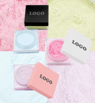 Newest Waterproof HD Whitening Oil Control Purple Makeup Loose Setting Face Powder