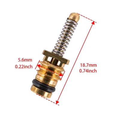 10pcs/pack High Flow Valve Core (VCV Model) for for for -Refrigerant Charging & Air Filling Auto Parts Car Tools