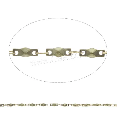 European American Brass Bar Chain for Necklace Bracelet Wholesale