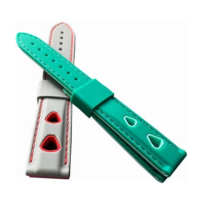 Quality Custom logo Sport Replacement Watch Band 22mm High Quality Silicone Strap for Classic Women Watches