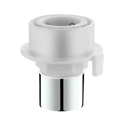 Sale Washing Machine Faucet Quick Connector 4-Prong Quick-Fit External Thread ABS Material Anti-Splash Adapter