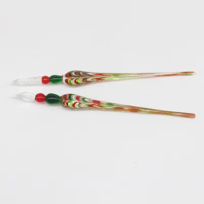 Handmade Glass Dip Pen Glass Signature Pen Writing Crystal Pen Perfect Gift