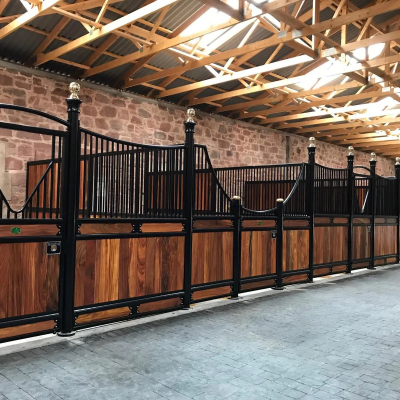 Flexible Outdoor Horse Stable for Independent Horse Keeping Boarding Facilities and Portable Equestrian Applications Stable