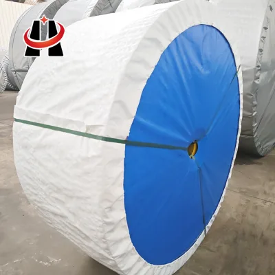 Heavy Duty Rubber Conveyor Belt Mining Coal Stone Aggregate Quarry Abrasion Resistant Flat Inclined Bulk Material Transfer