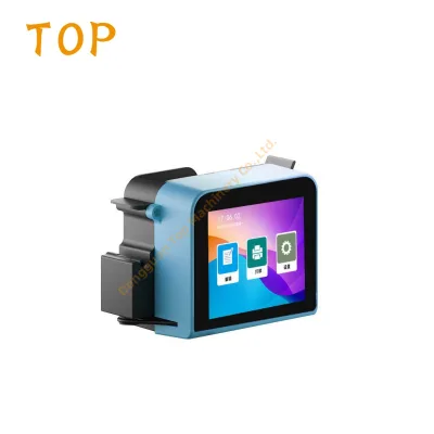 EQD-T1 Mini Inkjet Printer Production Date Can, Bottle Cap, Food Plastic Intelligent Handheld Small Inkjet Printer Printing