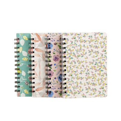 Wholesale Spiral Notebook Custom LOGO Notepad Schedule Hardcover School Notebook