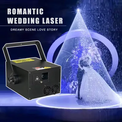 AOPU Romantic Wedding Laser Light Dreamy Scene Love Story 2W/3W/5W Wedding Stage Laser Light Disco DJ Bar Performance