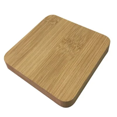 Craft Custom Logo Engraved Square Kitchen Bamboo Wood Cutting Board 1.5cm Thick Easy to Clean