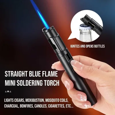 YN MINI Handheld Multi-functional Single-flame Windproof Lighter Camping BBQ Beer Brewing Outdoor Use Custom logo Design