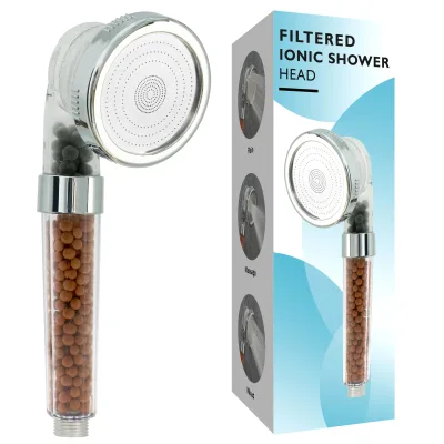 China Factory Shower Filter Supplier Korean Filter Hand Shower Head Custom Design Impurity Adsorption Filter Shower Head