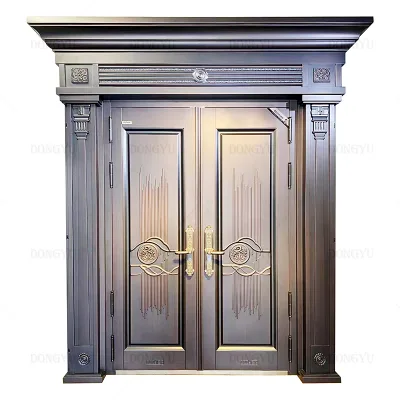 Ethiopia Cheapest Standard Size Durable Formaldehyde-free Exterior Main Steel Door for Gymnasium