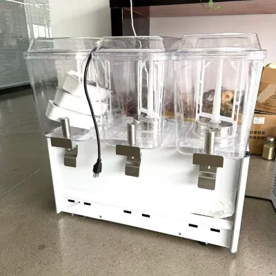 Bokni 18L Stainless Steel Commercial Beverage Dispenser with Cold & Hot Function Portable Automatic Party & Restaurant Use