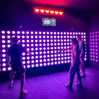 Activate Game Push Button Light