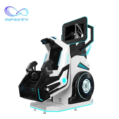 Exciting 9D VR Roller Coaster Game Simulator 360 Degree Rides Flying Simulation Machine Single-Seat Indoor Amusement Game