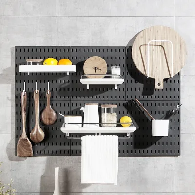 Wholesale Kitchen Wall Pegboard Organizers Plastic Pegboard Organizer for Wall Display Kitchen Organizer