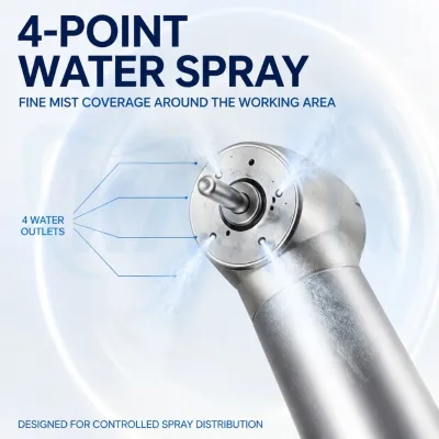 Customized Ergonomic Anti Suction Dental Handpiece High Speed Handpiece Portable Dental Handpiece for Dental Prophylaxis