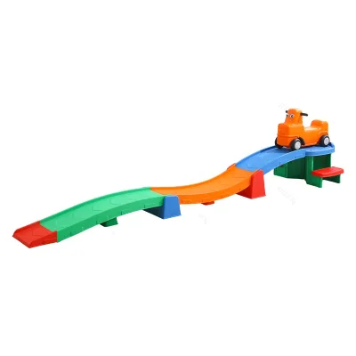 Hot Sales Children Slide Block Three-stage Track Scooter Baby Balance Vehicle Kid Ride Cars Wheels Small Plastic Car Outdoor