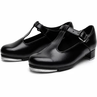 Women's Black Patent Upper 3cm Heel Ballroom/Latin Jazz Dance Shoes PU Outsole Cotton Lining Comfortable Breathable