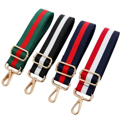 Adjustable Shoulder Strap Womens Bag Accessories Belt Braided Colorful Single Shoulder Cross-body Lengthened Widened Bag Belt