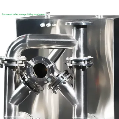 Integrated Sewage Discharge Equipment For Basement Toilet From China Factory