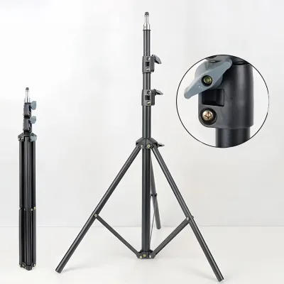 Wholesale Customization 2.1m Tripod for Mobile Phone Ring Light Tripod Tripod for Dslr Camer Video Adjustable Light Stand