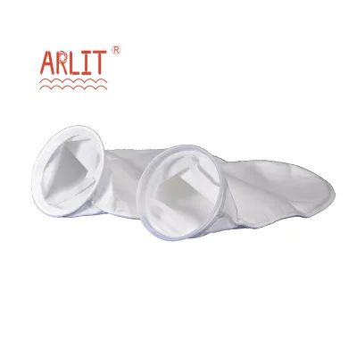 Hot Sale Polyester Needle Felt Filter Bag for Liquid Filtration 200 Micron Filter Bag