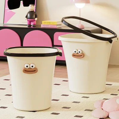 DS2719B-2 Hot Selling Home Trash Can Household Slim Household Slim Waste Bin Waste Garbage Can Plastic Trash Cans Without Lid