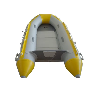 Reliable Supplier 12.5ft 380cm Reinforced PVC 0.9mm 1.2mm PVC Aluminum Floor Rescue Diving Sport Boat for Sale
