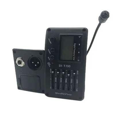SV-T750EQ with Microphone and Tuner Plastic 4-Band Guitar Pickup Preamp System Factory Direct Sales