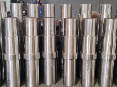Heavy Duty Forged Steel Motor Drive Shaft with Threaded Ends Custom-Making YINGYONG Brand