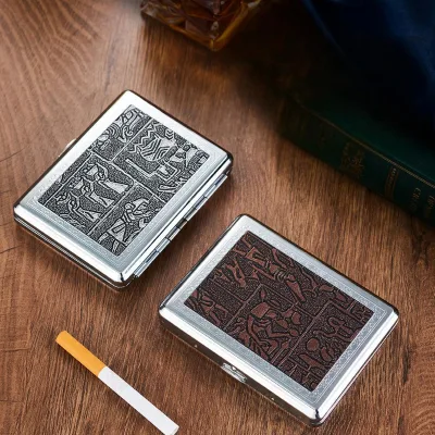 Fashionable 20-Count Cigarette Case Pressure-Proof, Water-Resistant Gift Box